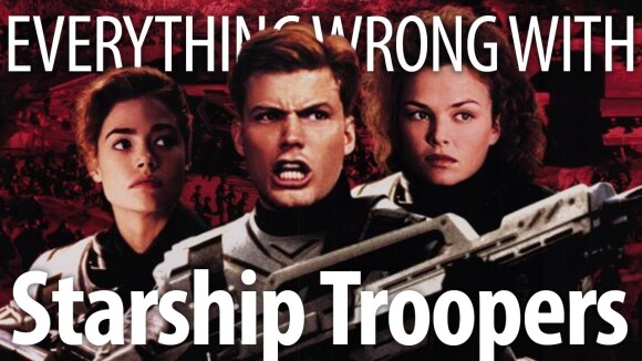 CinemaSins - Everything wrong with starship troopers in 19 minutes or less