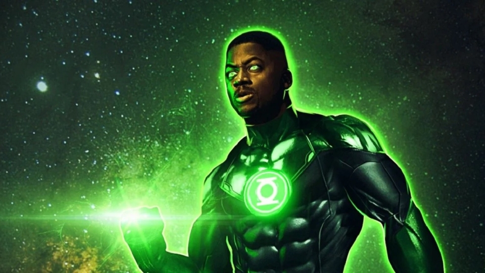 Gave beelden Green Lantern en Martian the Manhunter voor 'Justice League'