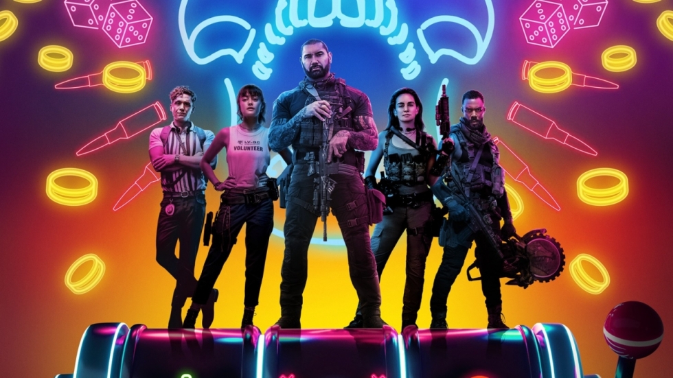 Fluorescerende poster voor Netflix-film 'Army of the Dead'