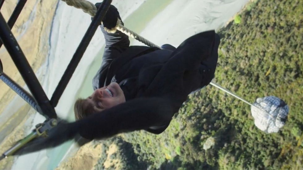 Gave actiefoto 'Mission: Impossible 7' onthult gevaarlijke nieuwe stunt