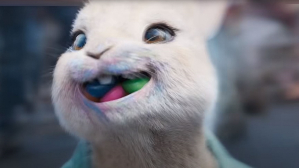 Geflipt konijn in trailer 'Peter Rabbit 2: The Runaway'