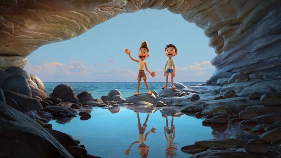 Gave beelden en poster voor 'Luca' van Pixar Animation Studios