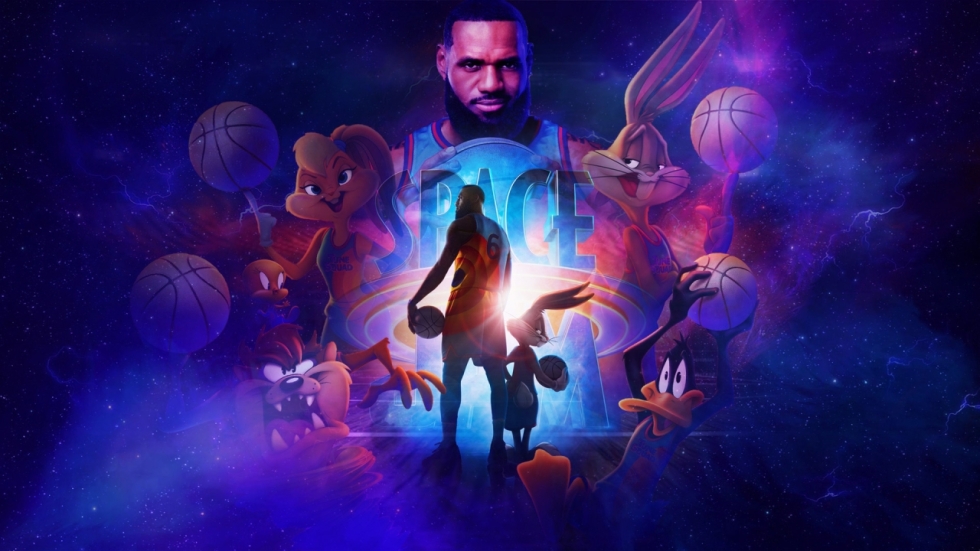 Gave IMAX-poster 'Space Jam: A New Legacy'
