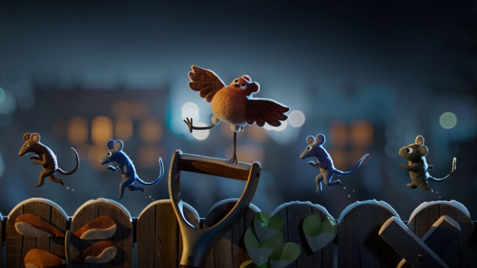 Netflix dropt eerste teaser stop-motion film 'Robin Robin' van Aardman (Shaun the Sheep, Chicken Run)