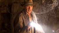 Harrison Ford met mitella gespot na verwonding op de set van 'Indiana Jones 5'