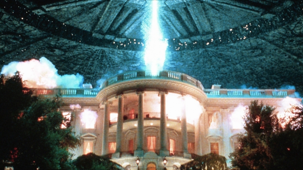 Die 'Jurassic Park'-verwijzing in 'Independence Day' kwam van...