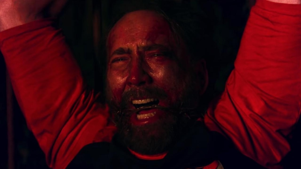 Eerste setfoto's van horrorfilm 'Wally's Wonderland' met Nicolas Cage