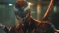 De 3 hoofdfiguren op nieuwe foto's uit 'Venom: Let There Be Carnage'