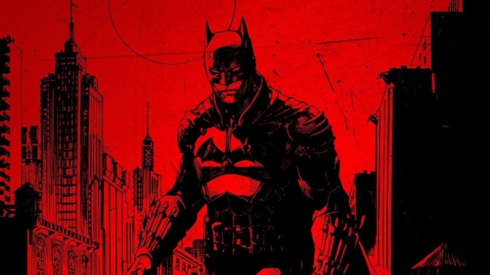 Foto 'The Batman' met de Dark Knight van Robert Pattinson