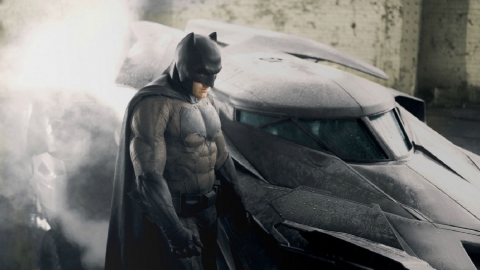 De Batman van Ben Affleck is gespot op de set van 'The Flash'