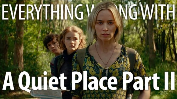 CinemaSins - Everything wrong with a quiet place part ii in 14 minutes or less