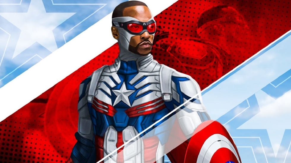Gave nieuwe concept art voor 'Captain America 4'-kostuum van Anthony Mackie