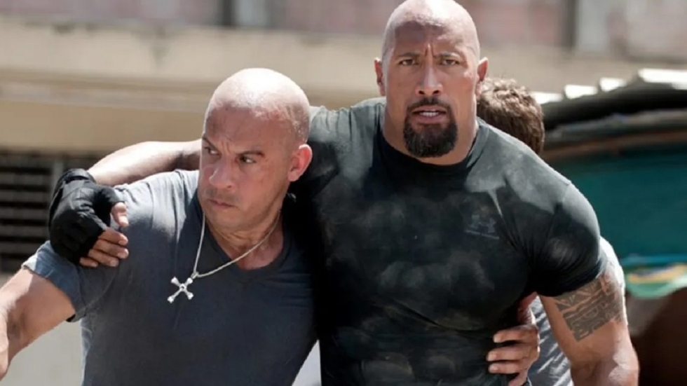 Vin Diesel gaat door het stof en smeekt Dwayne Johnson om terug te keren in 'Fast 10'