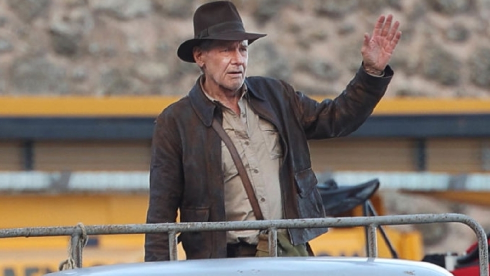 Lenige Harrison Ford oefent stunt in video 'Indiana Jones 5'
