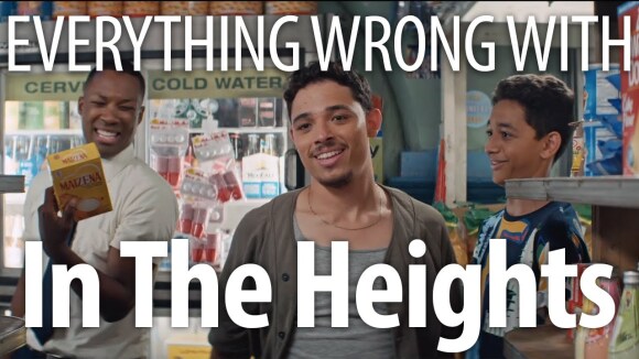 CinemaSins - Everything wrong with in the heights in 16 minutes or less