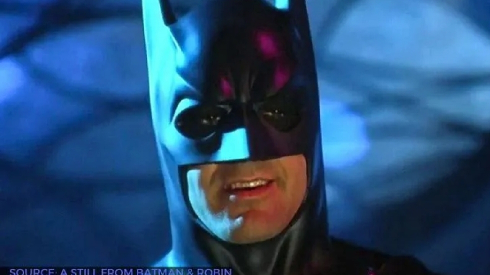 De Batmans in 'The Flash' delen geen scènes met elkaar en zit George Clooney er ook in?