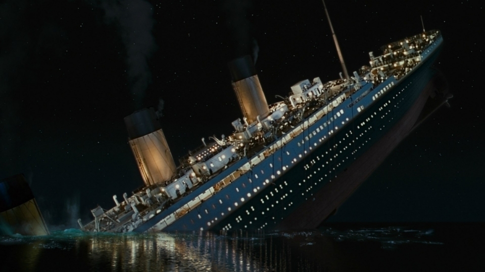 Fan maakt briljante supercut van zinkende Titanic uit vijf films