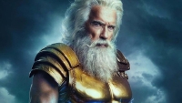 Arnold Schwarzenegger is oppergod Zeus op nieuwe poster mysterieus project