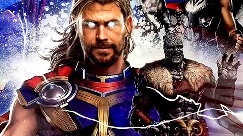 Poster 'Thor: Love and Thunder' met Mighty Thor van Natalie Portman is 100% echt