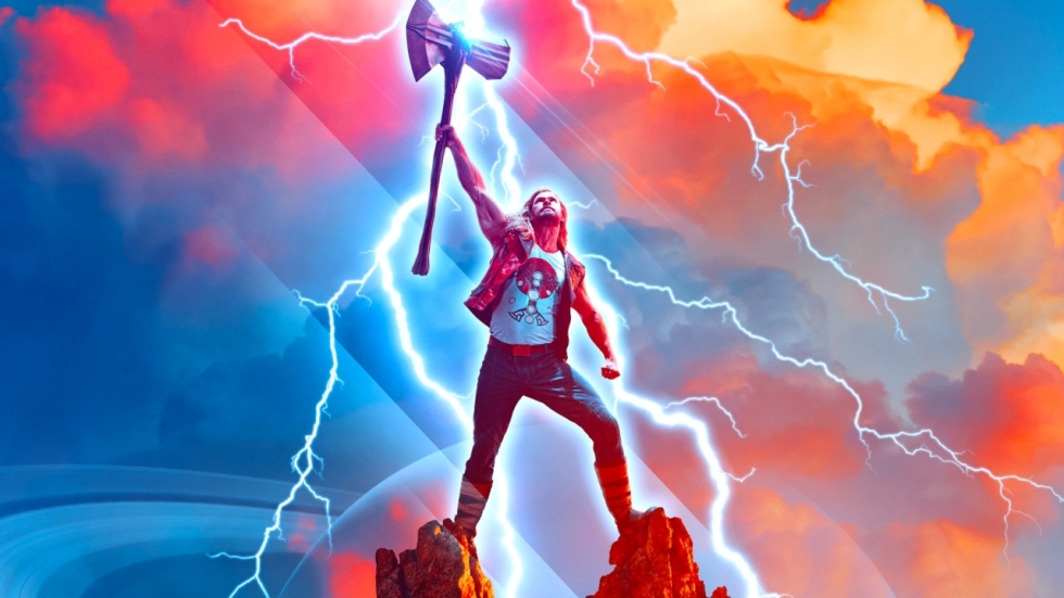 Gave poster 'Thor: Love and Thunder' start groot, luid en gek Marvel-avontuur
