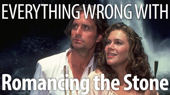 CinemaSins - Everything wrong with romancing the stone in 19 minutes or less