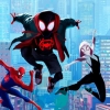 Gigantische Cyborg Spider-Woman in 'Spider-Man: Across the Spider-Verse'