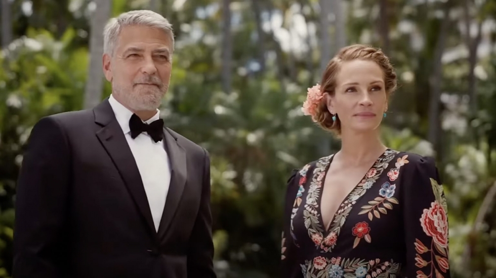 Julia Roberts en George Clooney schateren het uit