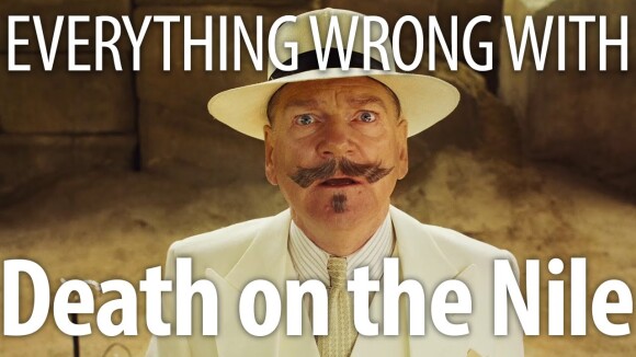 CinemaSins - Everything wrong with death on the nile in 22 minutes or less