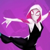 Drakenrijdende actrice afgebeeld als MCU Spider-Gwen in fanart