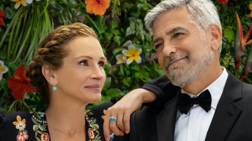 Julia Roberts en George Clooney schateren het uit