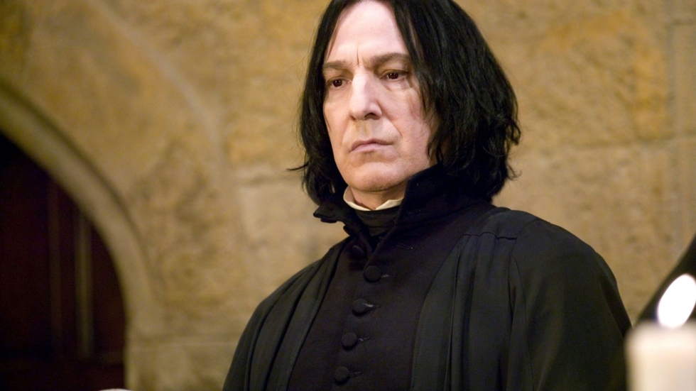 Na foutje op set 'Harry Potter' kreeg Tom Felton (Draco) het om zijn oren van Alan Rickman