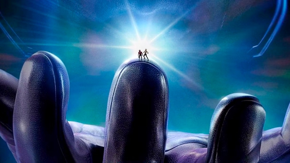 Grote schurk Kang op pakkende poster 'Ant-Man and the Wasp: Quantumania'