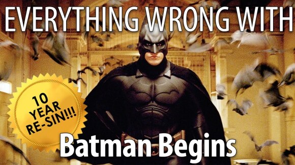 CinemaSins - Everything wrong with batman begins - 10th anniversary re-sin