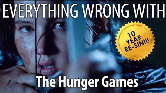 CinemaSins - Everything wrong with the hunger games - 10th anniversary re-sin