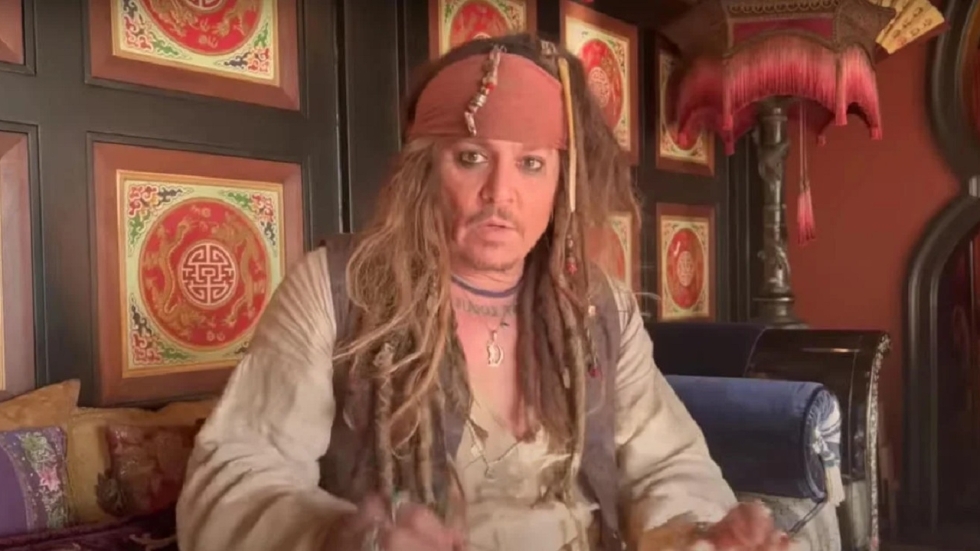 Johnny Depp weer terug als Captain Jack Sparrow in speciale video