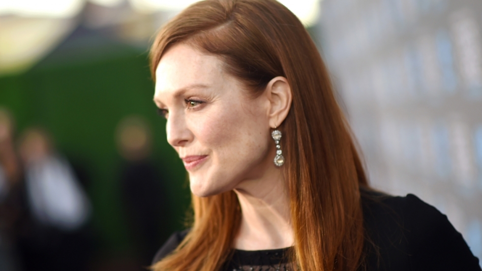 Julianne Moore ziet er zonder make-up heel anders uit