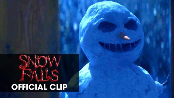 Moordende sneeuwpop in clip uit horrorfilm 'Snow Falls'