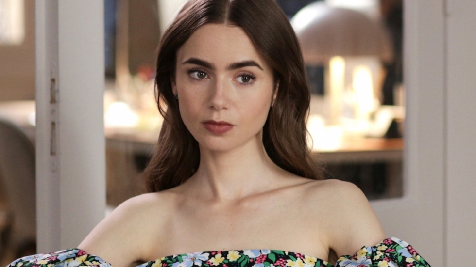 Lily Collins is wederom prachtig in stijlvol jurkje op Instagram