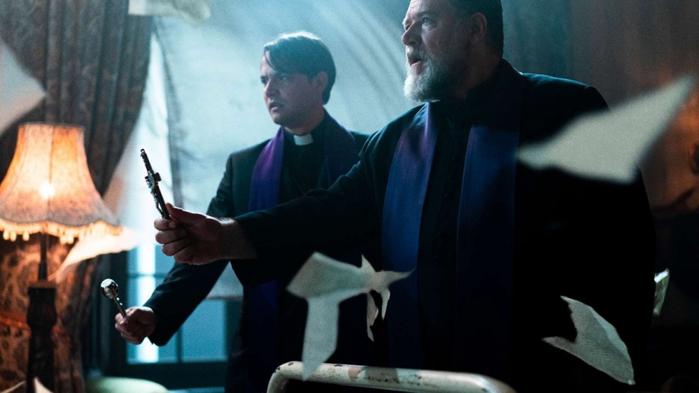 Echte exorcisme opgenomen in 'The Pope's Exorcist' met Russell Crowe