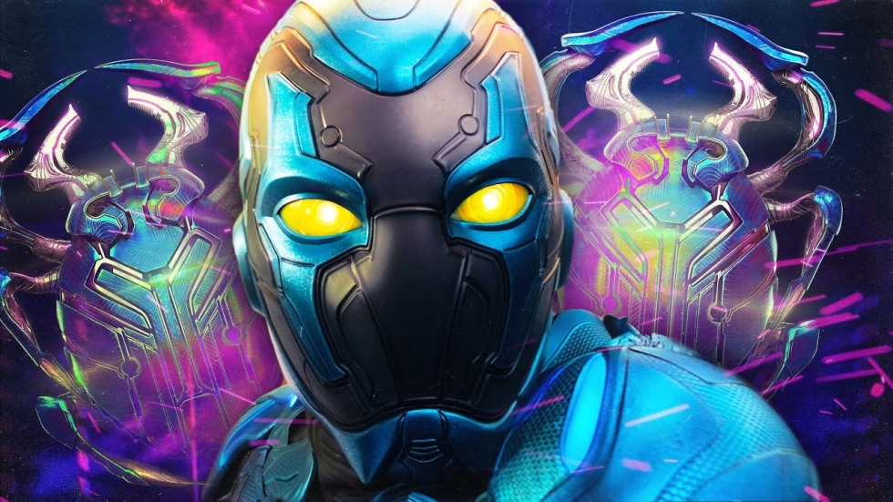 Vette nieuwe 'motion posters' voor DC-film 'Blue Beetle'