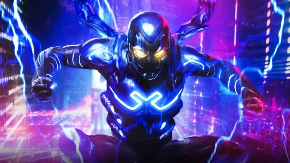Nieuwe foto's 'Blue Beetle': de redder van het DC Extended Universe?