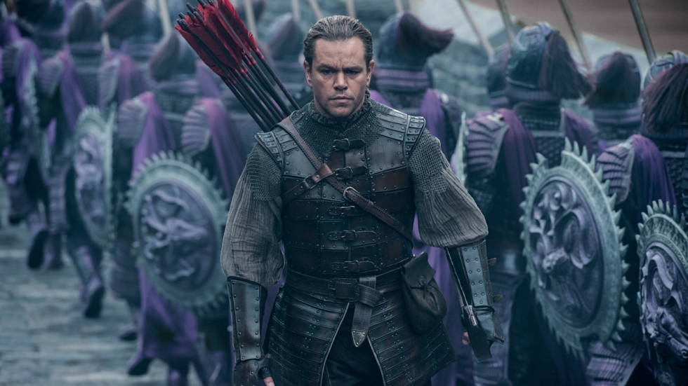 Matt Damon kijkt met weinig plezier terug op 'The Great Wall'