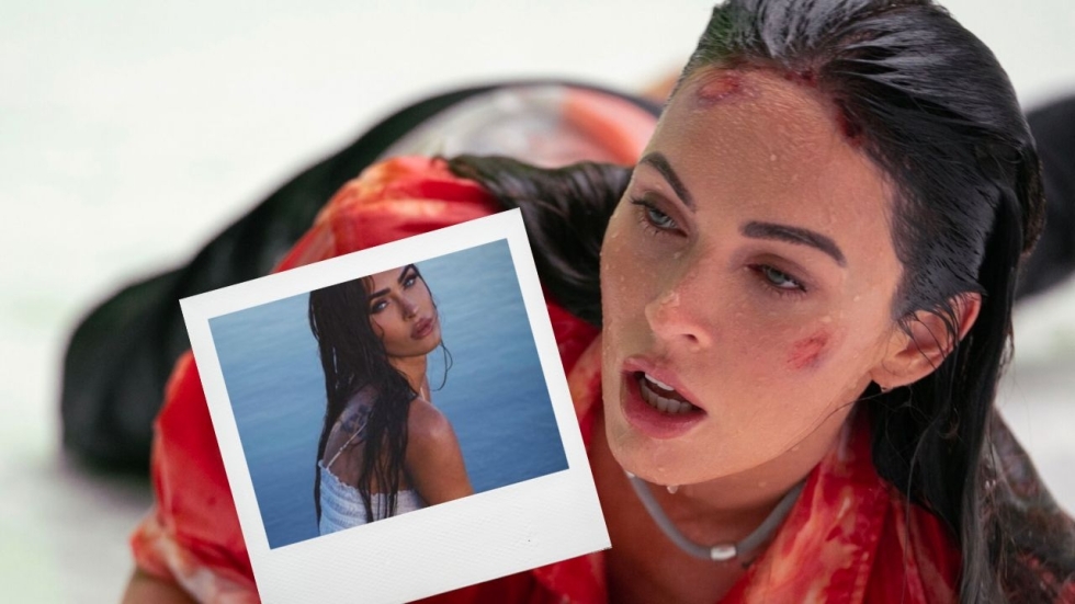 Megan Fox in wit nat jurkje krijgt je helemaal stil