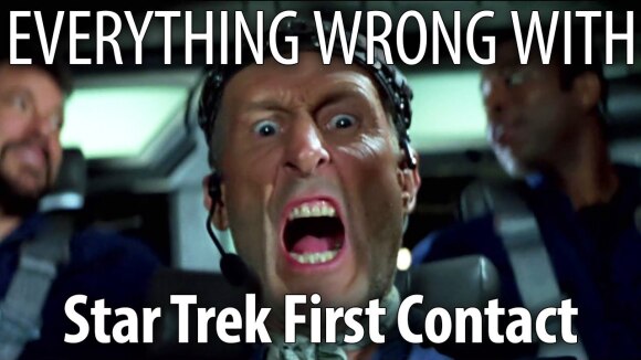 CinemaSins - Everything wrong with star trek: first contact in 20 minutes or less