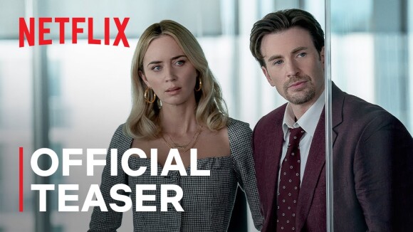 Teaser Netflix-film 'Pain Hustlers' met Emily Blunt en Chris Evans