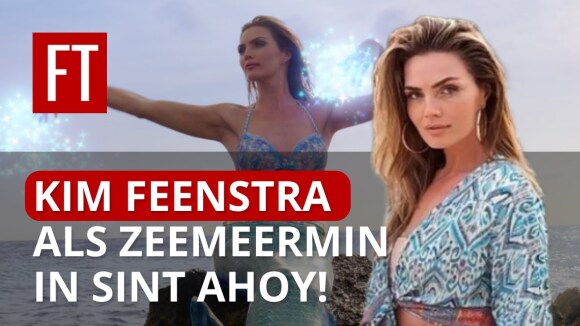 Kim Feenstra als Zeemeermin in de bioscoopfilm 'Sint Ahoy!'