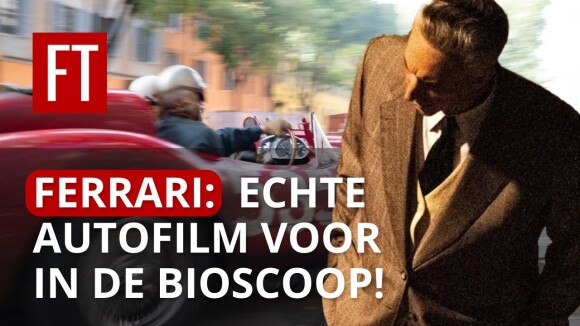 De eerste officiële trailer van 'Ferrari' is een 'must see'