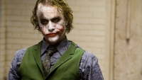 Dit is Diddy verkleed als de Joker van Heath Ledger tijdens Halloween