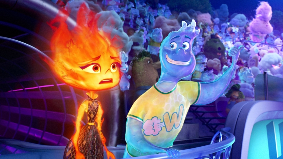Opluchting bij Pixar na uiteindelijk onverwachte succes van 'Elemental'