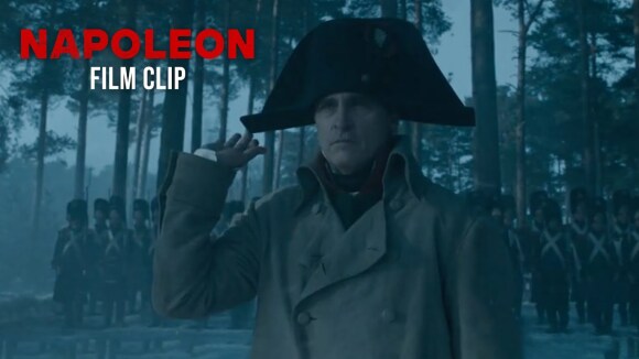 Meedogenloze Joaquin Phoenix in ijzige clip van 'Napoleon'